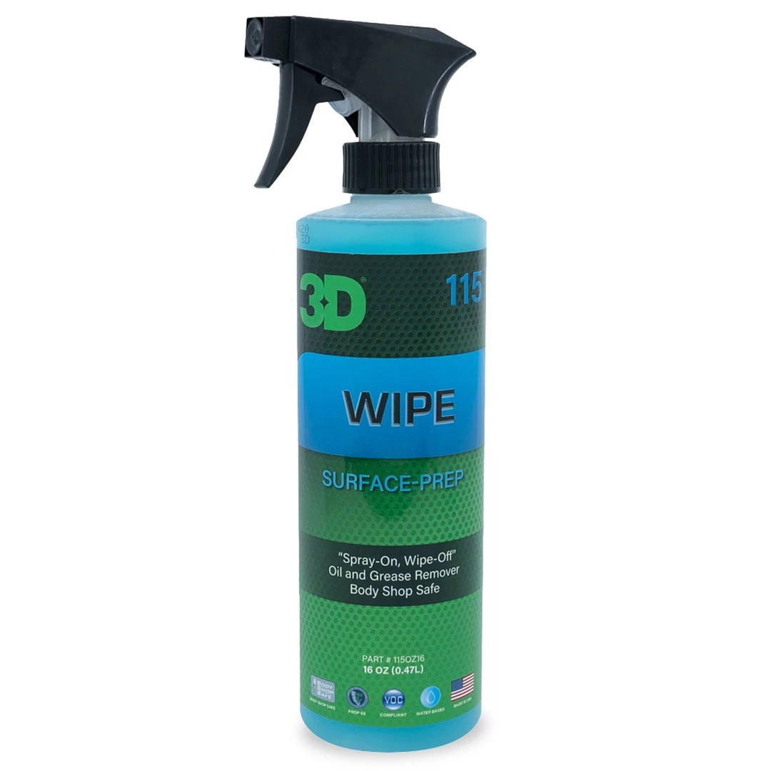 3D Products 3D Wipe Surface Prep 1 3D Products 3D Wipe Surface Prep
