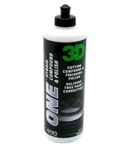 3D Products 3D One Hybrid Compound & Polish 1 3D Products 3D One Hybrid Compound & Polish