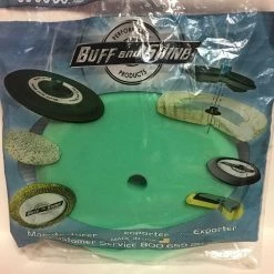 Buff And Shine Buff & Shine Green Contour Pad 8”