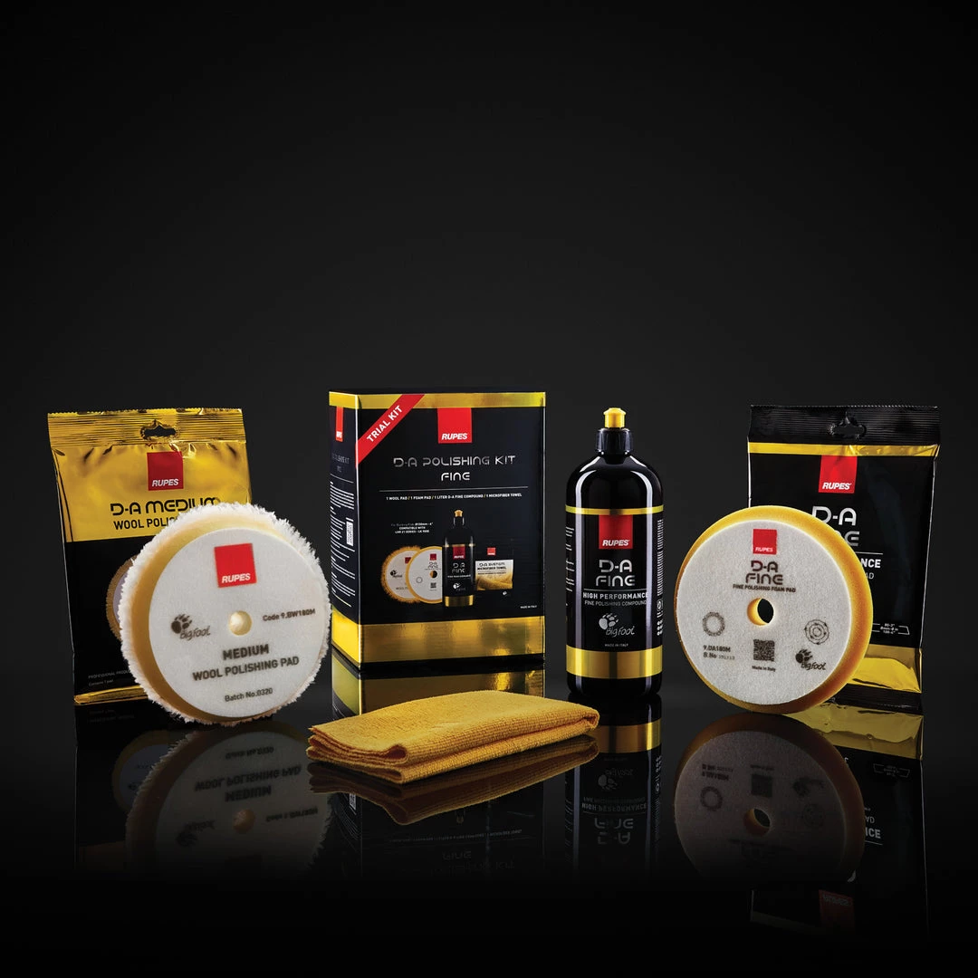 Rupes Tool SPA Rupes D-A System Polishing Kit-Fine 1 Rupes Tool SPA Rupes D-A System Polishing Kit-Fine