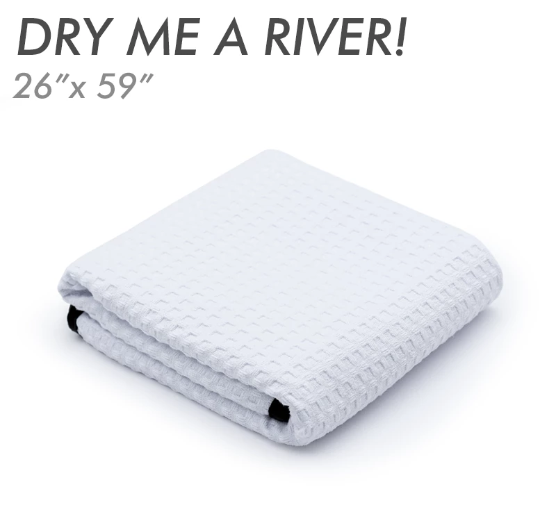 The Rag Company TRC: Dry Me A River: Waffle Weave Towel 1 The Rag Company TRC: Dry Me A River: Waffle Weave Towel