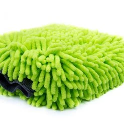 Hi-Tech Industries Power Green Chenille Wash Mitt