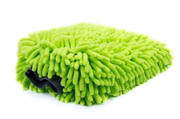 Hi-Tech Industries Power Green Chenille Wash Mitt 1 Hi-Tech Industries Power Green Chenille Wash Mitt