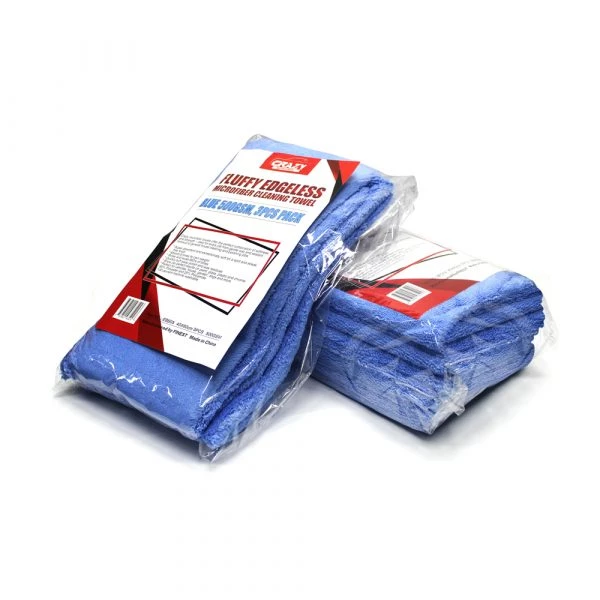 MaxShine Detailing Crazy Microfiber Fluffy Edgeless Microfiber Cleaning Towel- 500GSM(12/pk) 1 MaxShine Detailing Crazy Microfiber Fluffy Edgeless Microfiber Cleaning Towel- 500GSM(12/pk)