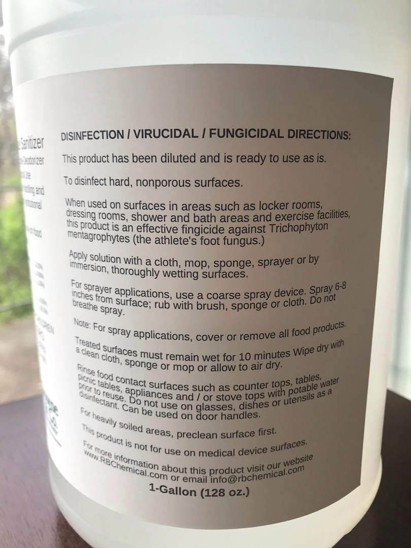 P & S Detail Products P&S RTU Surface Sanitizer-1gal. 3 P & S Detail Products P&S RTU Surface Sanitizer-1gal.