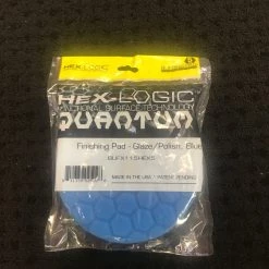 Hex-Logic Finishing Pad, Blue