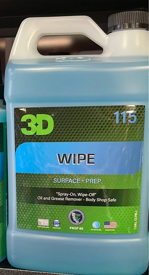 3D Products 3D Wipe Surface Prep 2 3D Products 3D Wipe Surface Prep