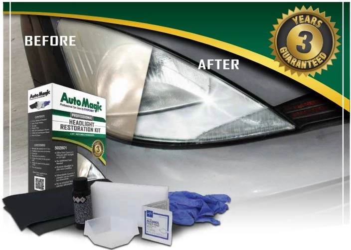 Auto Magic AutoMagic Headlight Restoration Kit 1 Auto Magic AutoMagic Headlight Restoration Kit